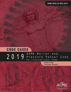 ASME CODE CASES (2019)