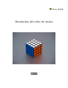 Cubo Rubik resolucion 4x4x4
