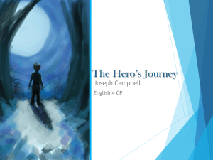 the hero’s journey slides