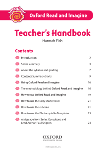Oxford Read and Imagine Teachers Handbook www.frenglish.ru