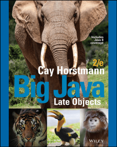 Big Java Late Objects Textbook