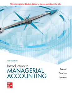 Introduction to Managerial Accounting, 9th Edition (Brewer, Peter, Garrison, Ray, Noreen, Eric) (z-lib.org)