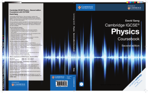 Cambridge IGCSE Physics Coursebook (second edition) - public - 20%