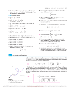 Multivariable Calculus tu 13.3