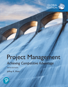 Project Management Achieving Competitive Advantage 5th