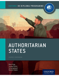 9780198354925-Authoritarian States- IB History Print and Online Pack- Oxford IB Diploma Programme