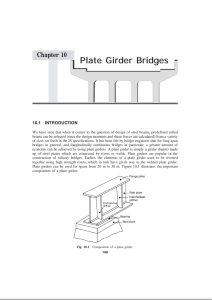 PLATE GIRDER BRIDGE