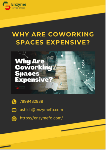 Why are coworking spaces expensive?