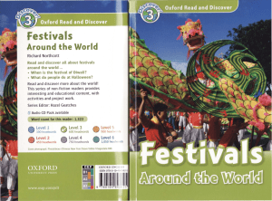 Festivals around the World OR amp D Level 3 pdf