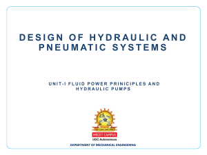 Design of Hydraulic and Pneumatic Systems Digital Material