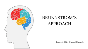 Brunnstrom's Approach