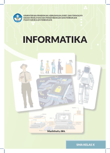 Buku Informatika SMA Kelas X: Kurikulum Merdeka Belajar