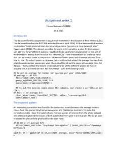 Assignment week 1 Fimme