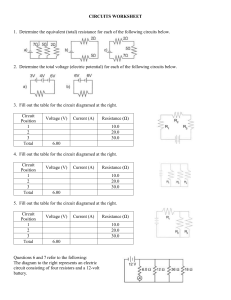 circuits-worksheet
