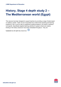 hsie-history-s4-depth-study-2-mediterranean-world-egypt