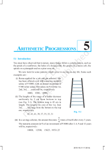 Arithmetic Progressions 5