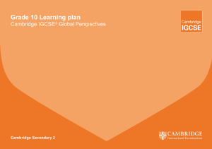 237202588-igcse-global-perspectives-learning-plan-grade-10