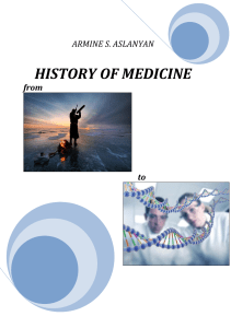 THE MANUAL OF HISTORY OF MEDICINE