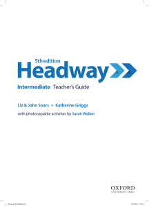 483 4- Headway Intermediate Teacher's Guide, 5th edition - 2019, 240p