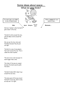 Misconceptions Worksheet