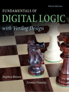 Fundamentals of Digital Logic with Veril