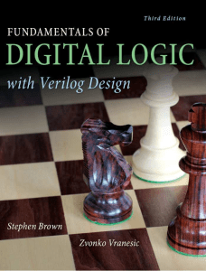 Digital Logic with Verilog Design Textbook