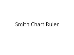 Smith chart ruler
