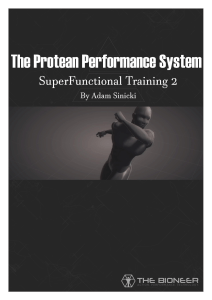 The Protean Performance System (SuperFunctional Training 2) - Adam Sinicki