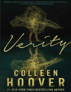 Verity - Coleen Hoover