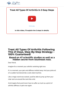The Arthritis Strategy E-Book (Shelly Manning) PDF Download FREE 