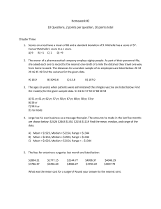 PUBH 5040 Homework Two Fall 2023