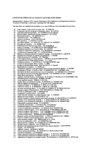 (London Mathematical Society Lecture Note Series) Peter H. Kropholler, Graham A. Niblo, Ralph Stöhr - Geometry and Cohomology in Group Theory-Cambridge University Press (1998) (1)