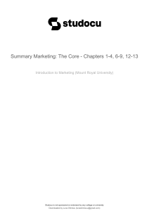 summary-marketing-the-core-chapters-1-4-6-9-12-13