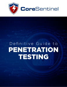 Definitive Guide to Penetration Testing