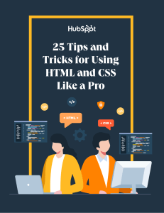 HTML & CSS Tips: 25 Tricks for Pro Web Development