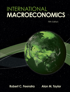 International Macroeconomics 5th Edition - Robert Feenstra
