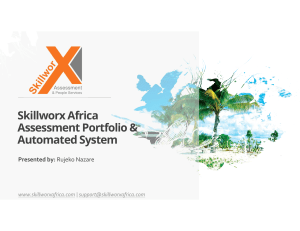 Skillworx Africa Assessment Portfolio v1.1