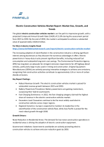 Electric Construction Vehicles Market Report: Market Size, Growth, and Trends