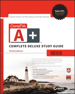 Comptia A+ Complete Deluxe Study Guide Exams 220-901 and 220-902 by Quentin Docter Emmett Dulaney Toby Skandier (z-lib.org)