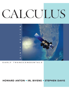 Howard Anton Calculus Early Transcendentals 9th Edition copy (1)