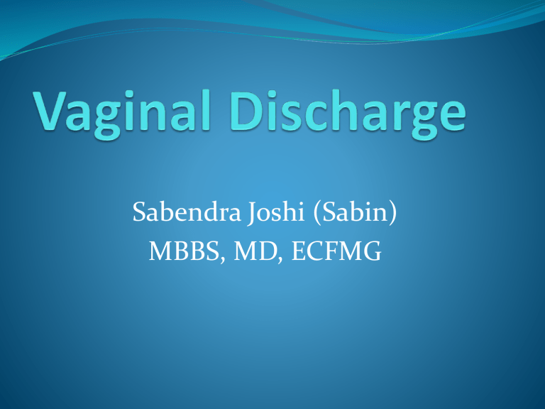 1 Vaginal Discharge