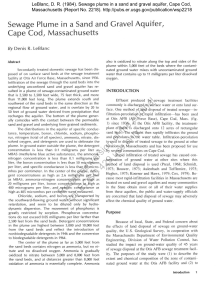 tutorial 5 pre reading Cape Cod sewage plume USGS 2218 1984 (1)