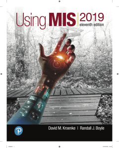 David M. Kroenke, Randall J. Boyle - Using MIS (2019, Pearson) - libgen.li
