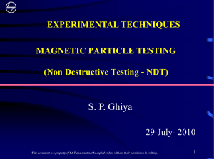 Magnetic Particle Testing - SPG Oct05