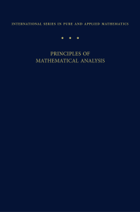 Walter Rudin - Principles of Mathematical Analysis-McGraw-Hill Education (1976)
