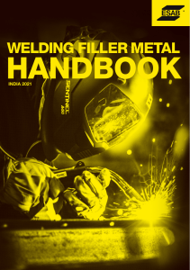 Welding Filler Metal Handbook India 2021