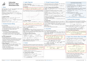 Info Retrieval Cheat Sheet V1