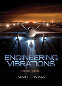 Engineering Vibration Fourth Edition