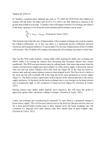 international economic relations - Consumer Inflation