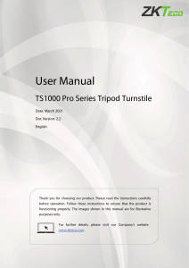 TS1000 Pro User Manual